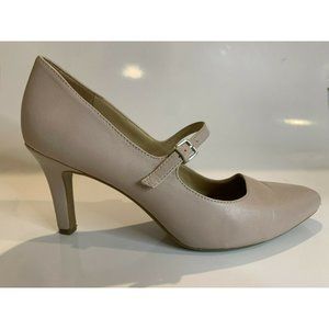 Women’s NATURALIZER Pink/ Mauve ELORA  shoes 8.5 M Leather MARY JANE PUMP